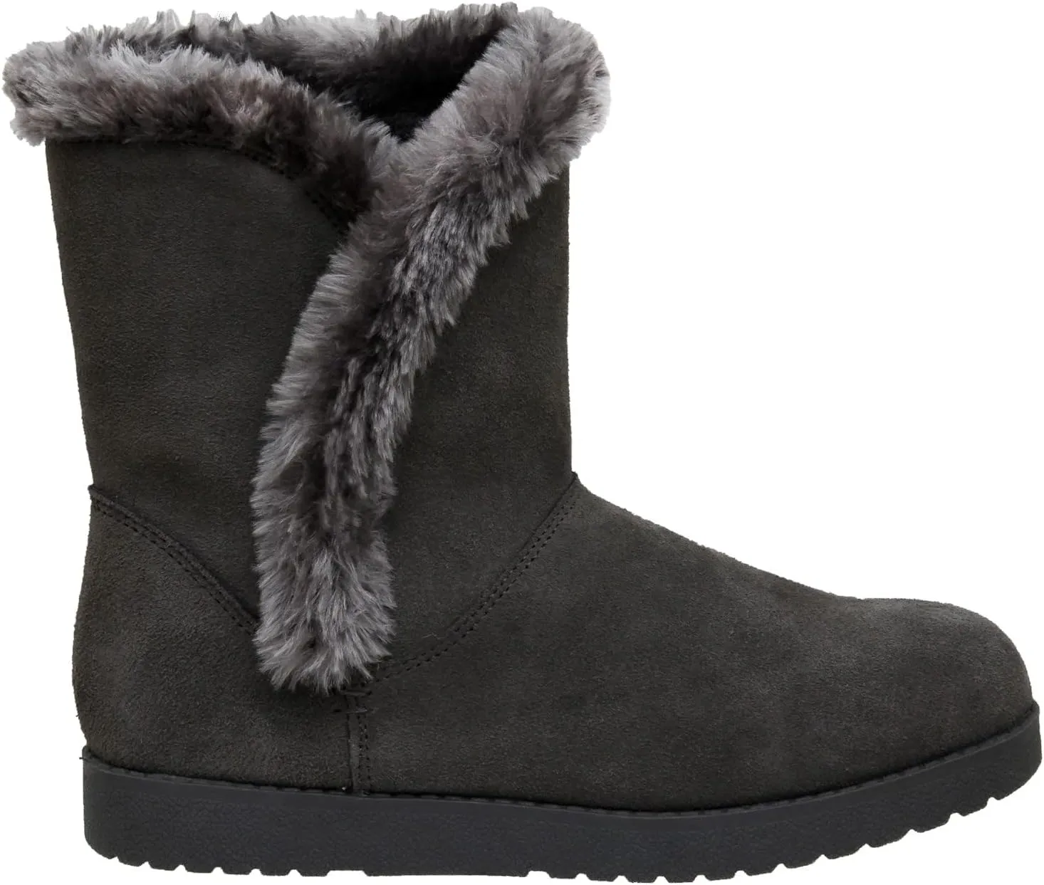 CUSHIONAIRE Women's Heather pull on boot  Memory Foam