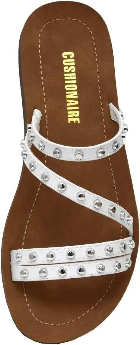 CUSHIONAIRE Women's Ingrid slide sandal