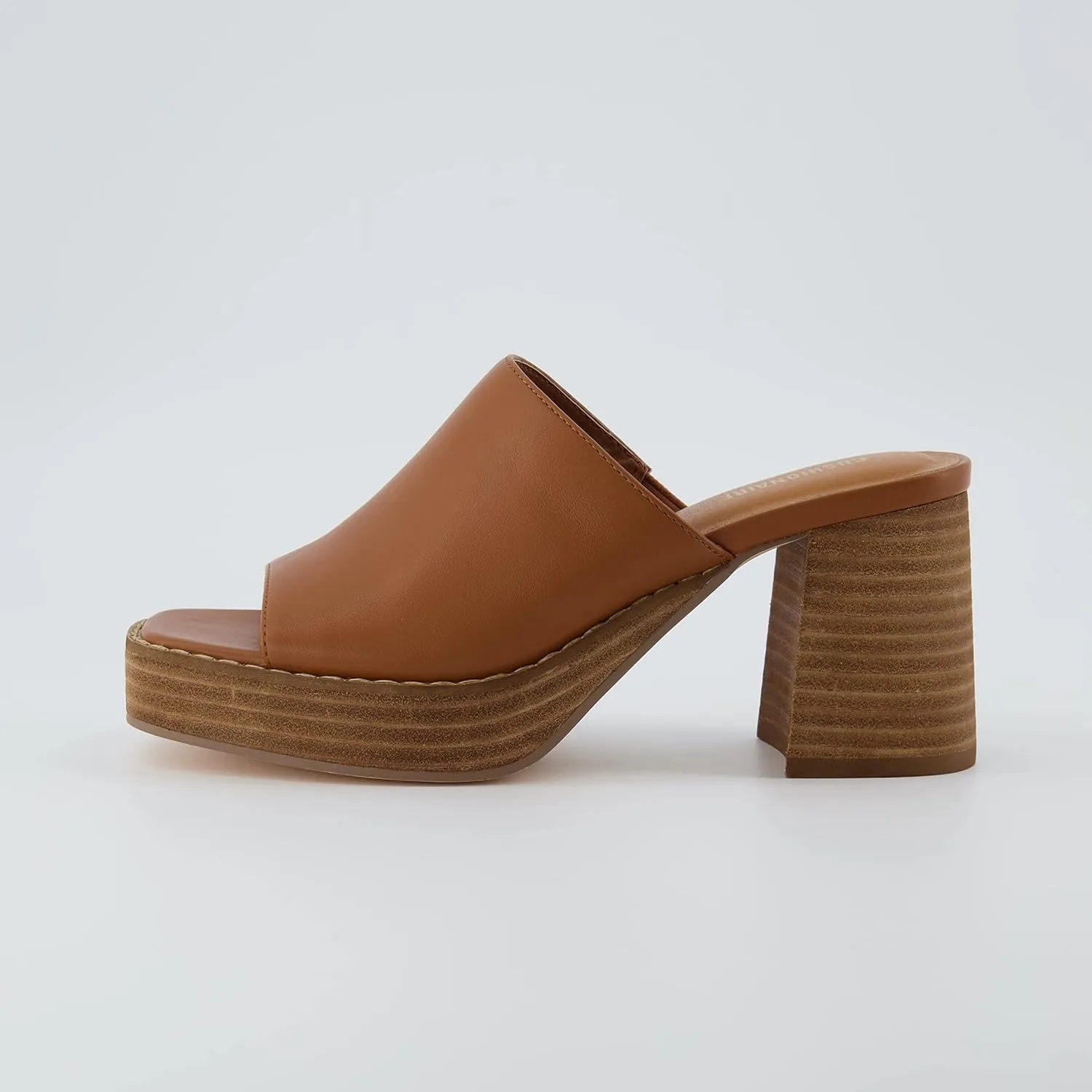 CUSHIONAIRE Women's Keeper soft one band Heel Sandal  Memory Foam, Wide Widths Available