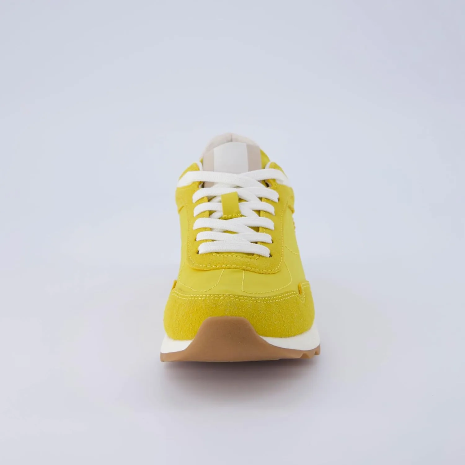 CUSHIONAIRE Women's Kicks lace up Nylon Sneaker  Comfort Foam, Wide Widths Available