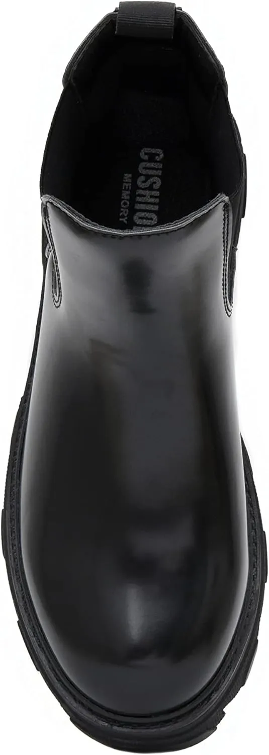 CUSHIONAIRE Women's Perry slip on chelsea boot  Memory Foam