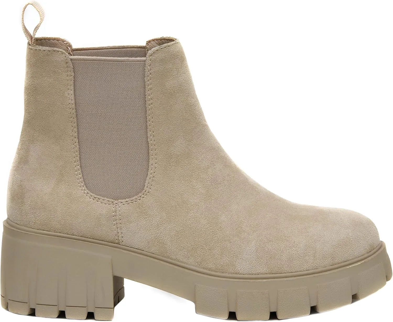 CUSHIONAIRE Women's Sasha slip on chelsea boot  Memory Foam