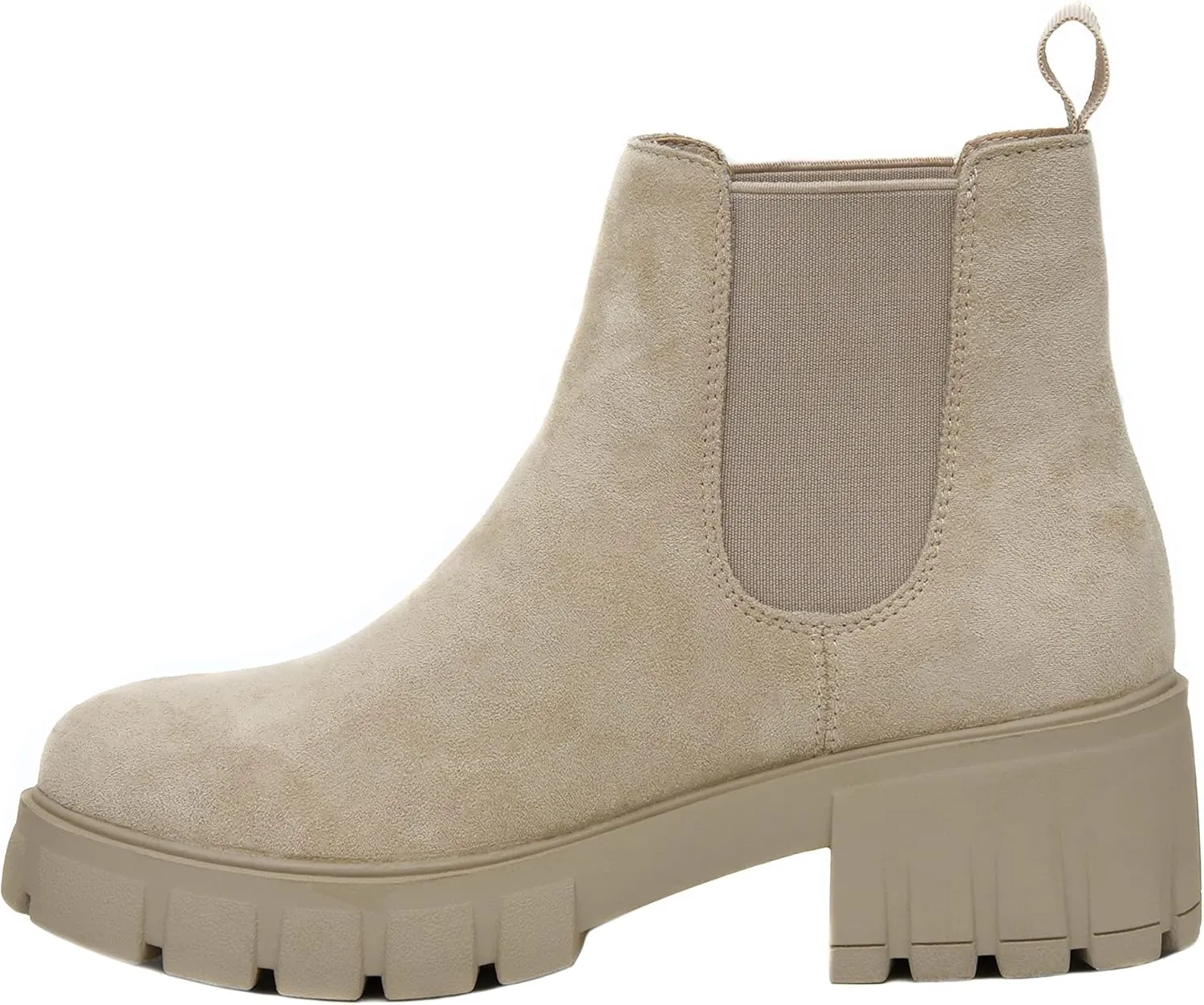 CUSHIONAIRE Women's Sasha slip on chelsea boot  Memory Foam