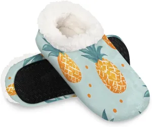 Cute Rabbits Flowers Soft Home Slippers for Women Lightweight Men's House Shoes Women's Slippers