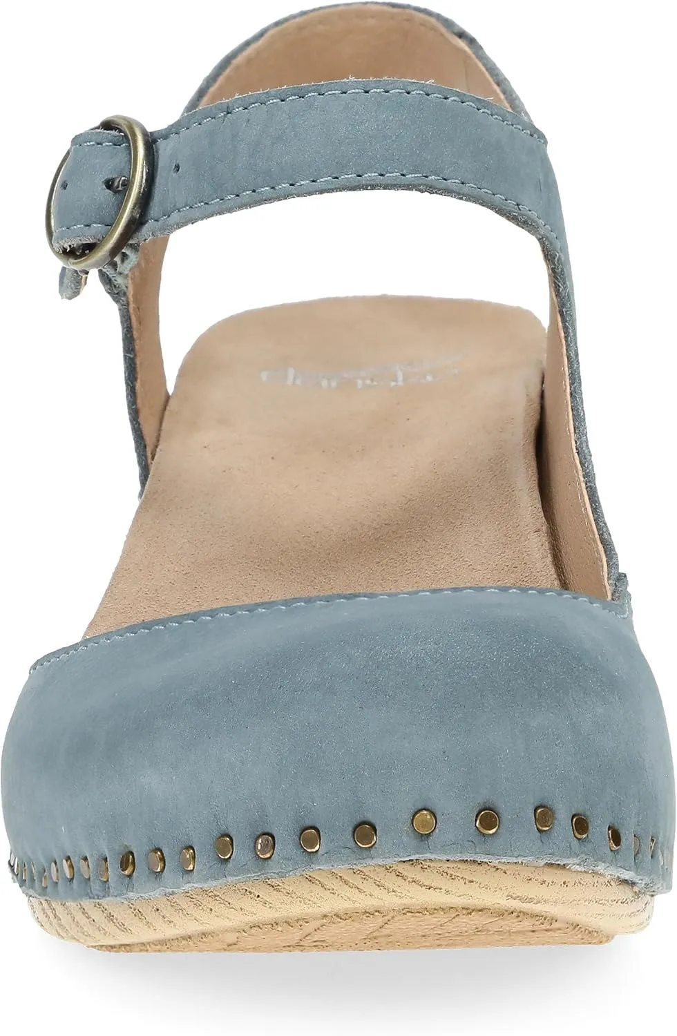 Dansko Taytum Closed-Toe Assymetrical Sandal for Women - Quality Leathers Treated with Scotchgard for Stain Resistance - Cushioned, Contoured Footbed for All-Day Comfort