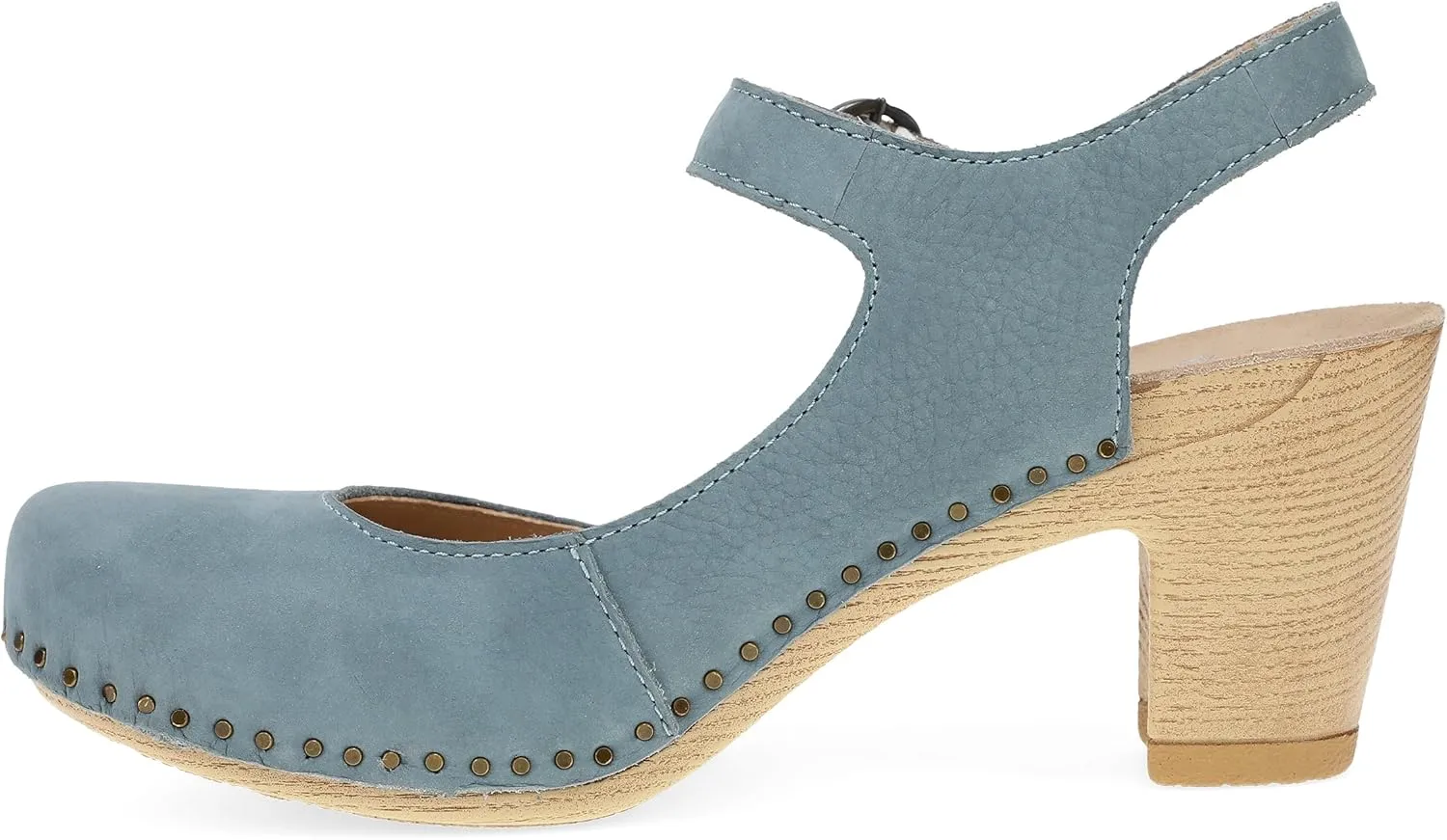 Dansko Taytum Closed-Toe Assymetrical Sandal for Women - Quality Leathers Treated with Scotchgard for Stain Resistance - Cushioned, Contoured Footbed for All-Day Comfort