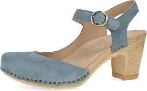 Dansko Taytum Closed-Toe Assymetrical Sandal for Women - Quality Leathers Treated with Scotchgard for Stain Resistance - Cushioned, Contoured Footbed for All-Day Comfort
