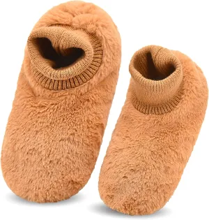DICUIRD Slipper Socks with Grippers for Women,Winter Cozy&Comfy Boot Slippers for Women