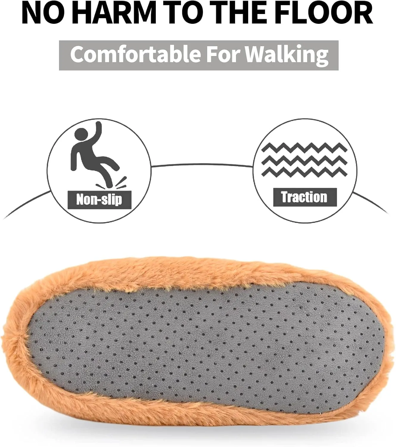 DICUIRD Slipper Socks with Grippers for Women,Winter Cozy&Comfy Boot Slippers for Women