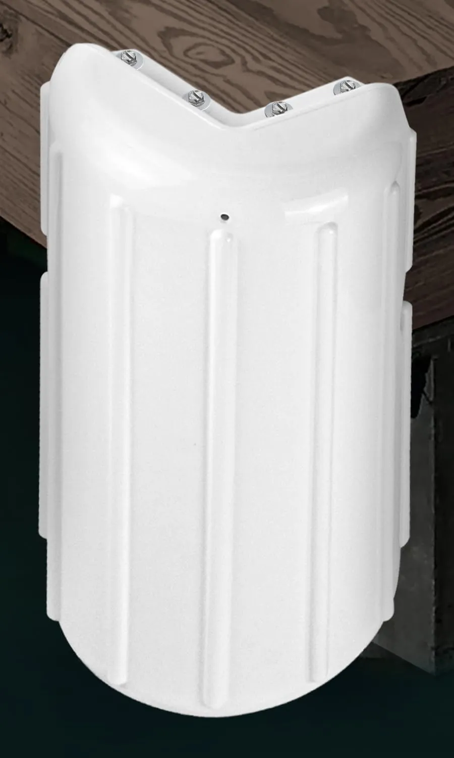Dock Bumpers Dock Corner Bumper Fender Marine Boat Dock Bumpers for Edge Corner,Inflatable Dock Protection,Soft UV-Resistant Marine-Grade Vinyl,Stainless Steel Mounting Hardware Included,8"x16"