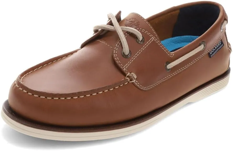 Dockers Men's Dennison Boat Shoe, Dark Tan, 13 Wide