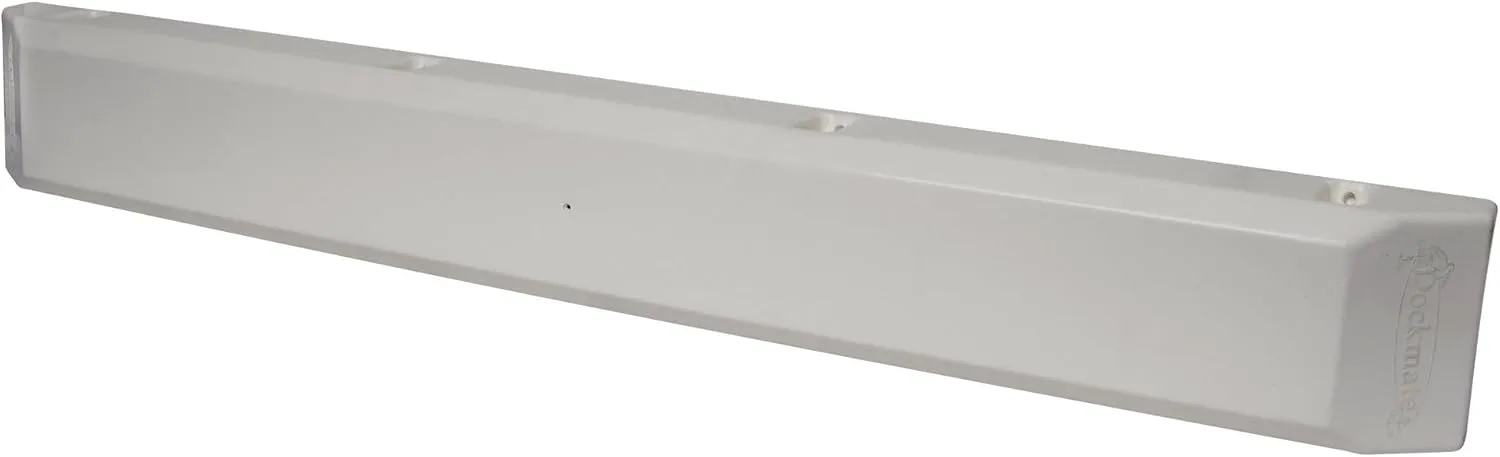 Dockmate 48" Piling Post Fender | Ultimate Protection for Your Boat and Dock | Curved Back Design | UV-Protected PVC