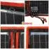 Dokio 110W（55Wx2PCS）柔性折叠式单体太阳能电池板100W，用于旅行、船和RV高品质便携式太阳能电池板  'Dokio 110W (55Wx2PCS) Flexible Foldble Mono Solar Panel 100W for Travel & Boat & RV High Quality Portable Solar Panel'