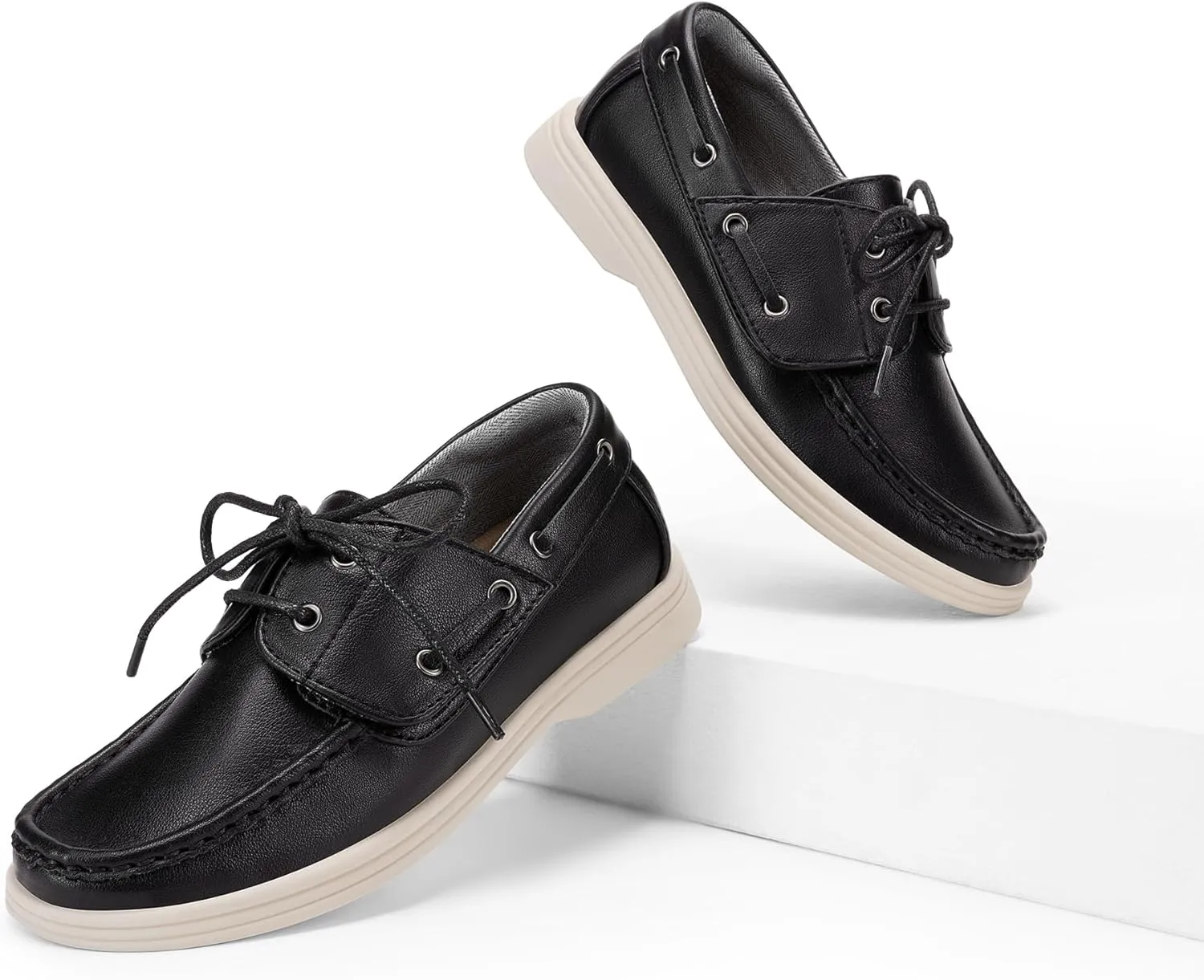 DREAM PAIRS Boys Dress Shoes Boat Shoes Slip on Loafers Casual School Shoes (Toddler/Little Kid/Big Kid)