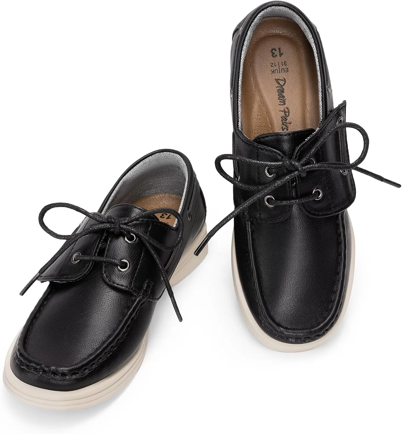 DREAM PAIRS Boys Dress Shoes Boat Shoes Slip on Loafers Casual School Shoes (Toddler/Little Kid/Big Kid)