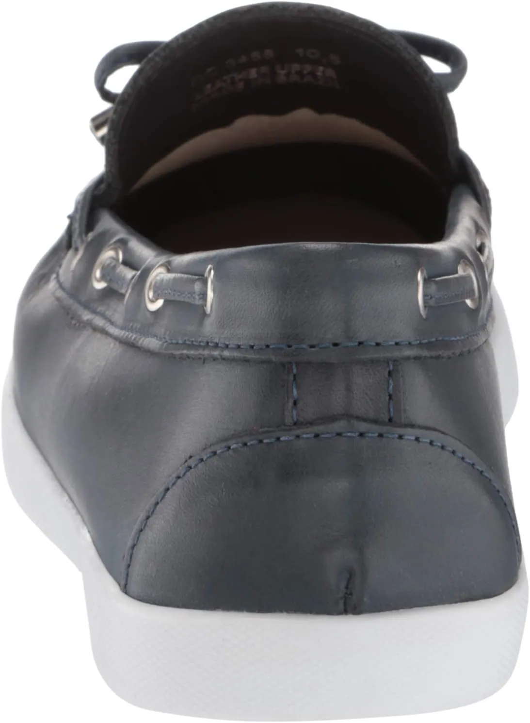 Driver Club USA Women's Leather Made in Brazil Boat Shoe with Tiebow Detail