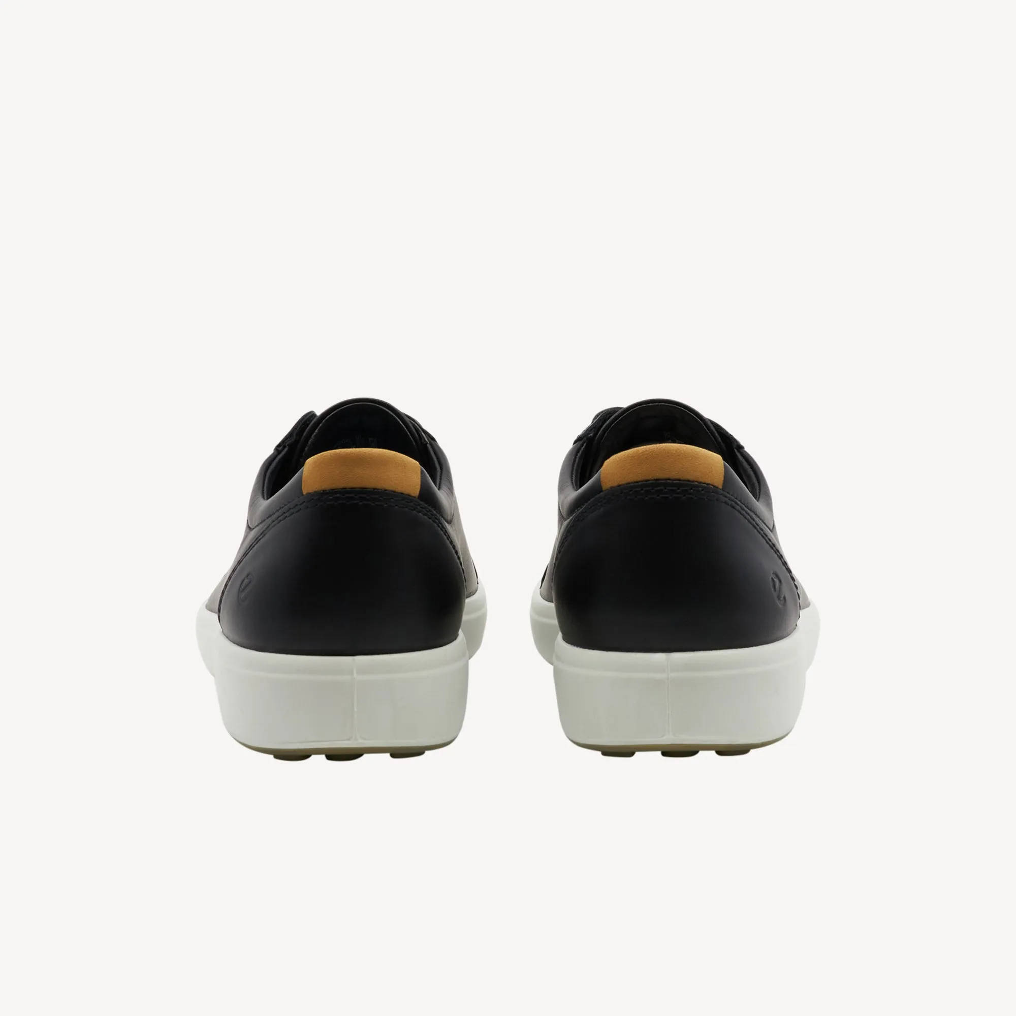 Ecco Soft 7 Black / White Mens