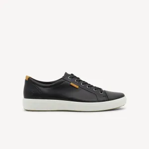 Ecco Soft 7 Black / White Mens
