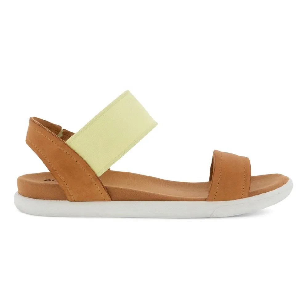 ECCO Women's Damara Sandal Lion Sambal KP