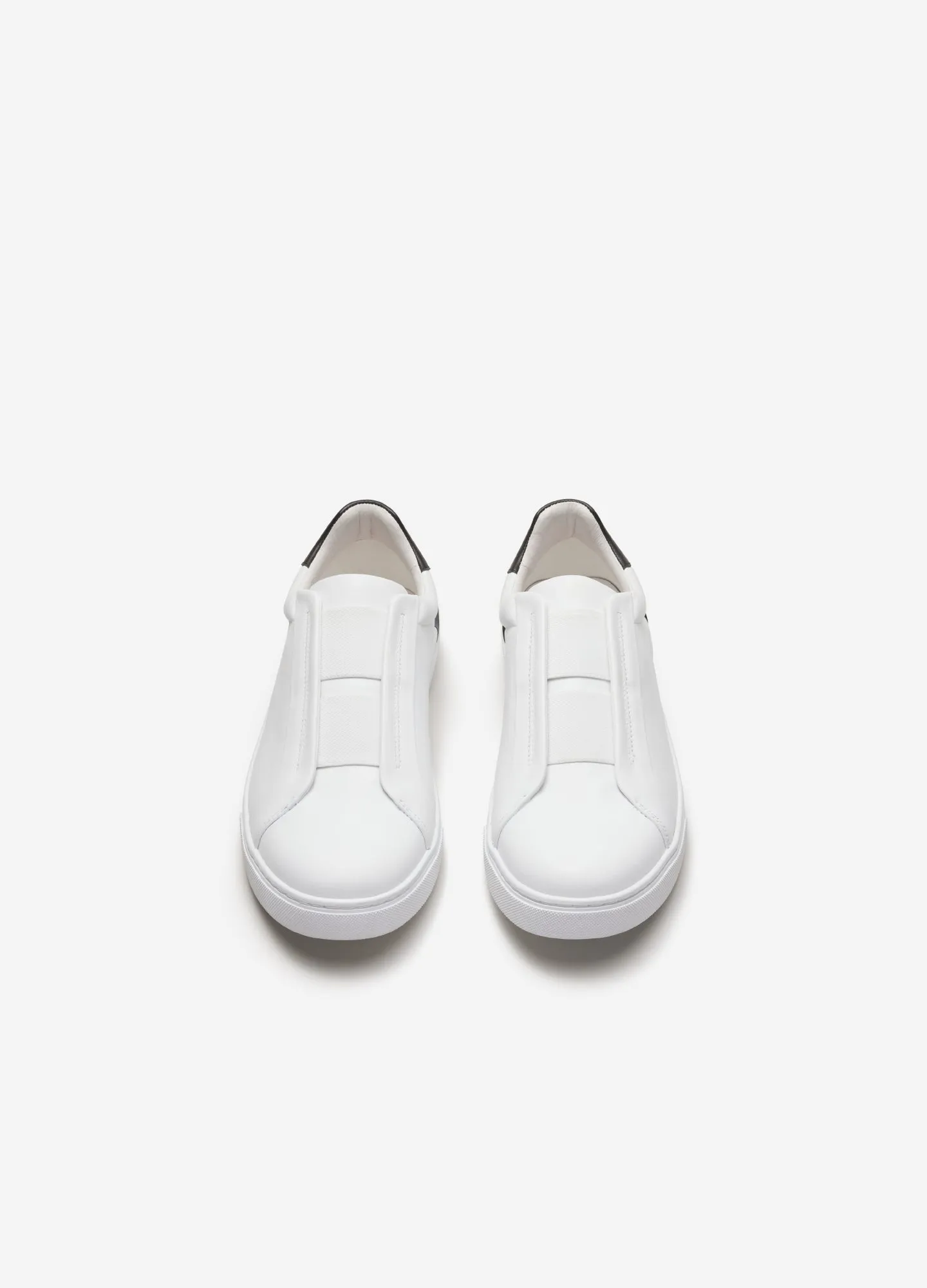 Elastic Sneaker White Combo