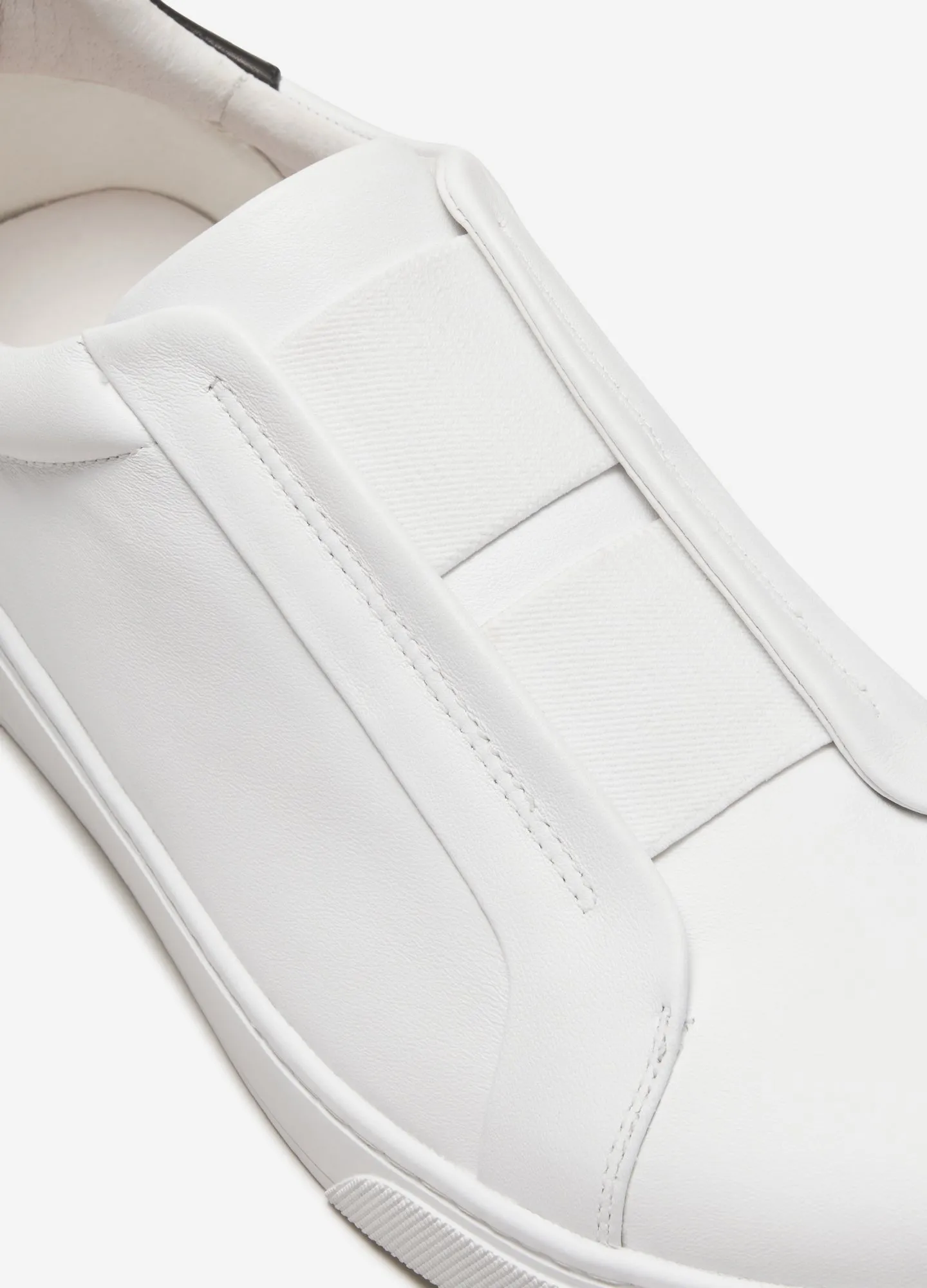 Elastic Sneaker White Combo