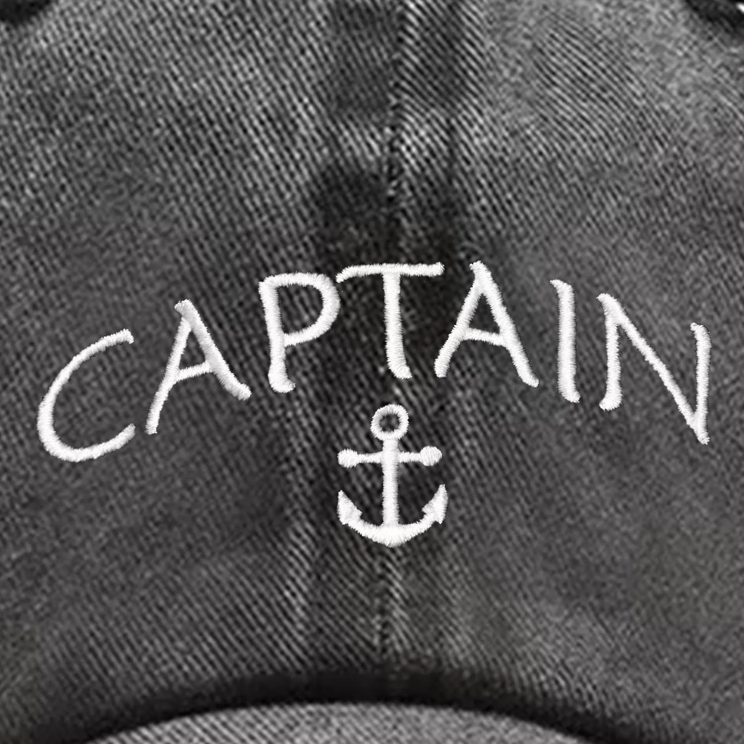 Embroidered Boat Captain Hat & First Mate Hat for Men Women Boating Marine Sailor Trucker Baseball Caps Nautical Gifts