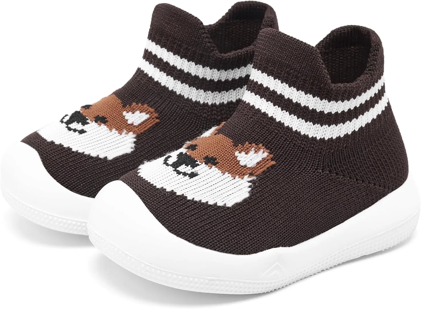 Engtoy Baby Sock Shoes Baby Walking Shoes Infant Non-Slip Breathable Slippers with Soft Rubber Sole Baby Boys Girls Slip On Sneakers