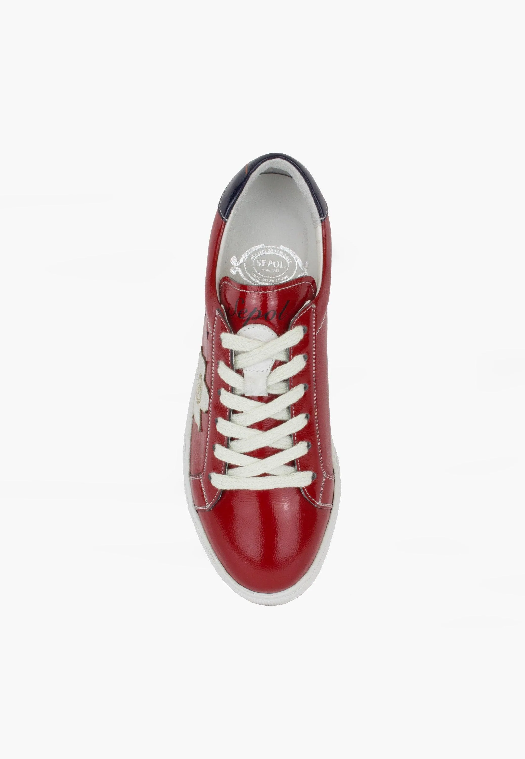 Ese - Fresh Leather Sneaker Red
