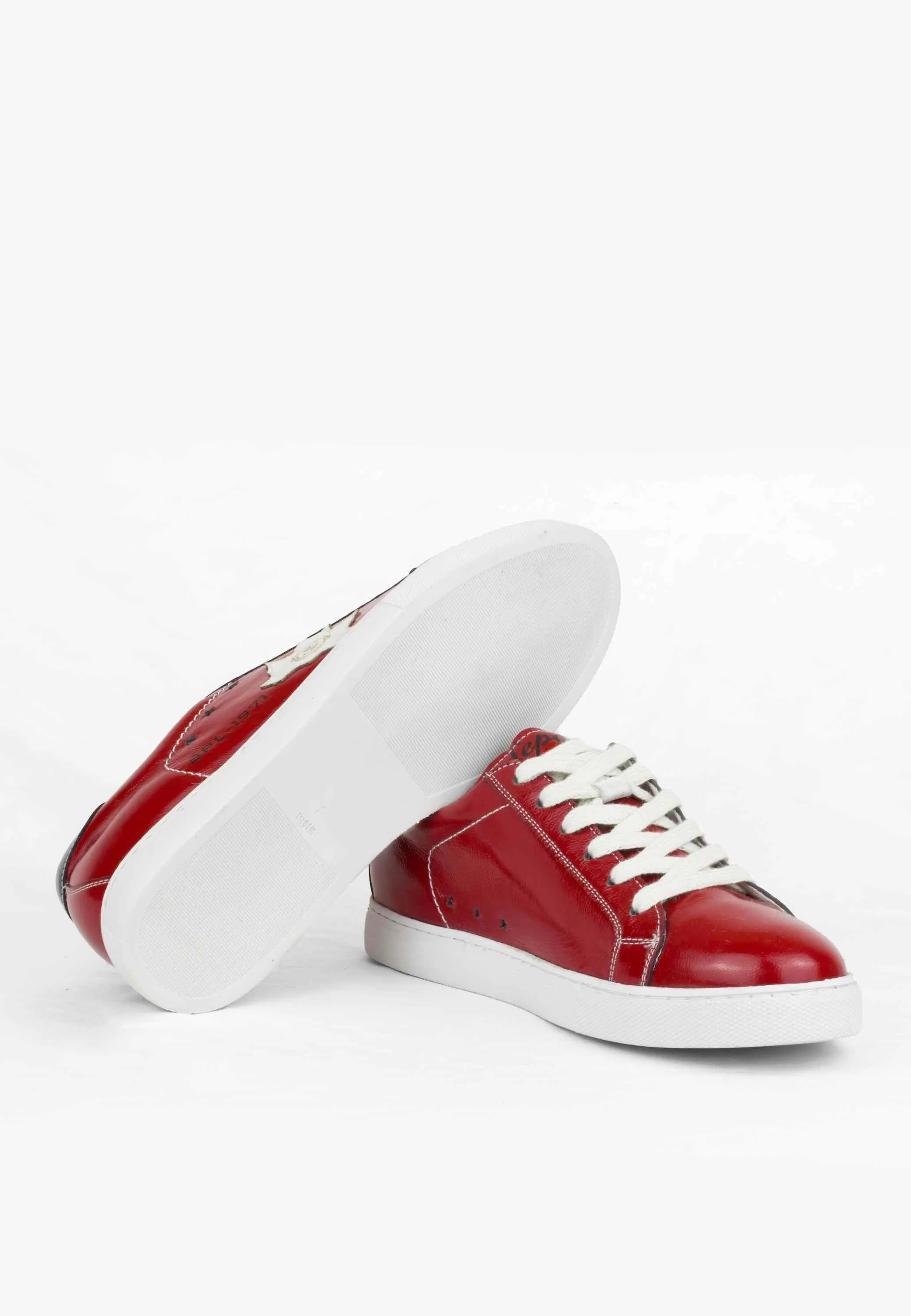 Ese - Fresh Leather Sneaker Red