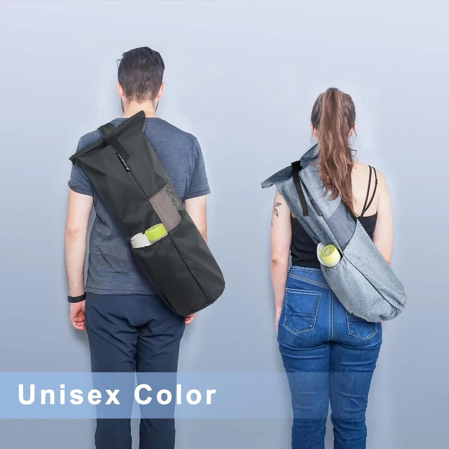Explore Land Oxford Yoga Mat Storage Bag with Breathable Mesh Window and Large Pockets