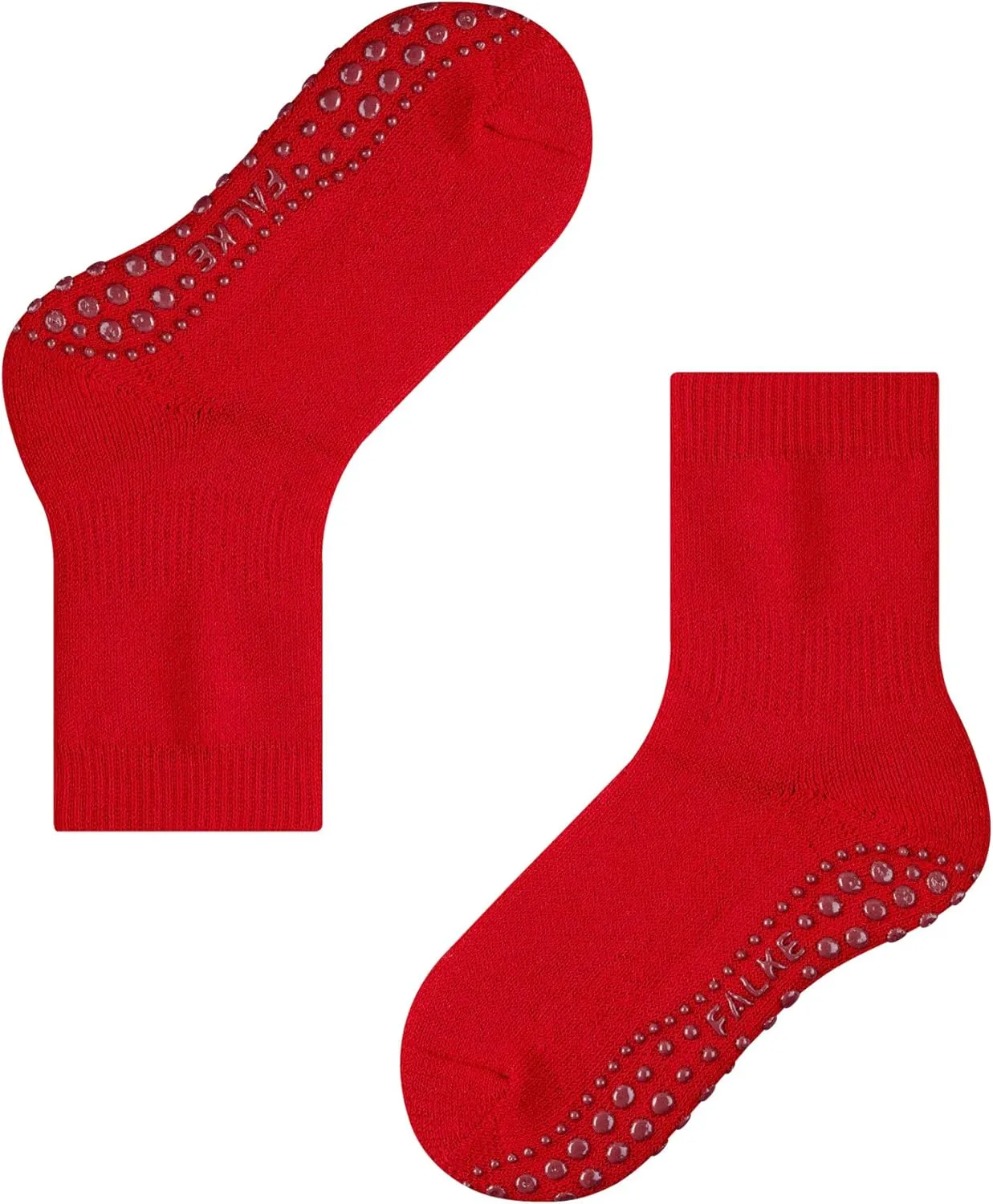 FALKE Unisex Kids Catspads Slipper Socks, Wool Cotton, Grips, 1 Pair