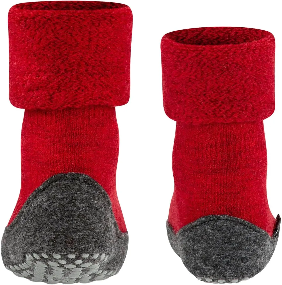FALKE Unisex Kids Cosyshoe Slipper Socks, Merino Wool, Grips, 1 Pair