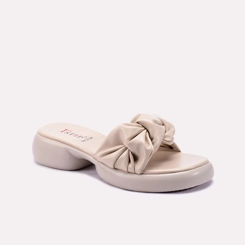 Fawn Comfy Chunky Casual Slippers 0413124