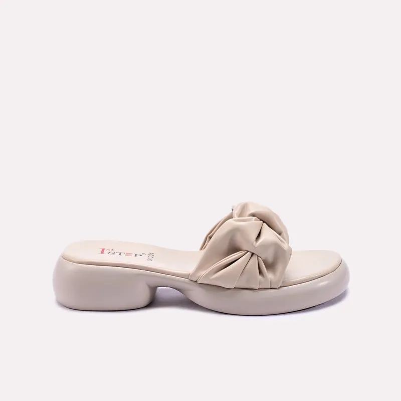 Fawn Comfy Chunky Casual Slippers 0413124
