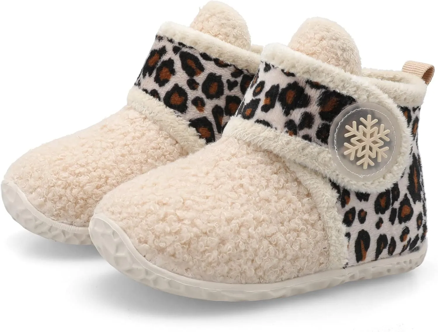 FEETCITY Baby Booties Girls Boys Infant Slippers First Walkers Shoes Warm Socks Newborn Crib Shoes