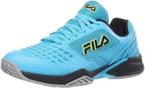 Fila Axilus 2 Energized Mens Tennis Shoe Hawaiian Ocean/Silver Sconce/Black (US Footwear Size System, Adult, Men, Numeric, Medium, 13)