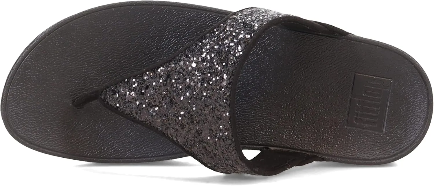 FitFlop Women's, Lulu Glitter Thong Sandal