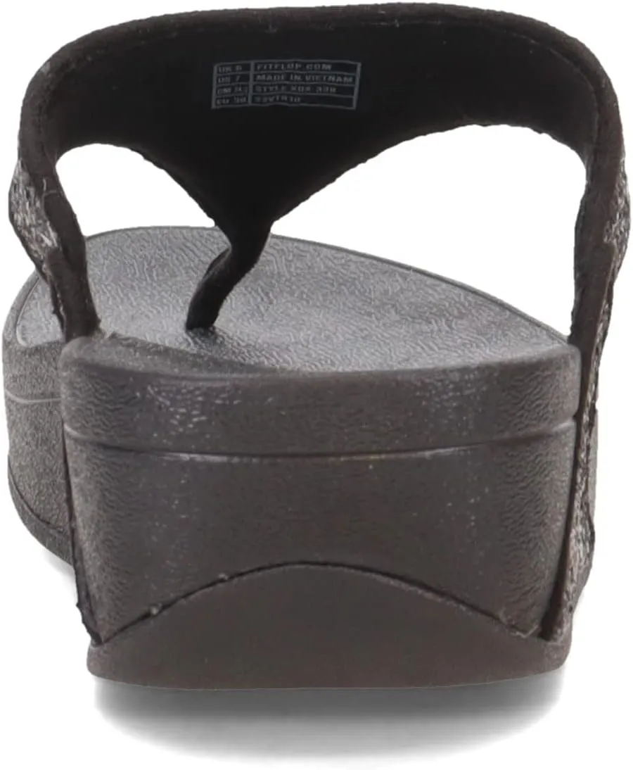 FitFlop Women's, Lulu Glitter Thong Sandal