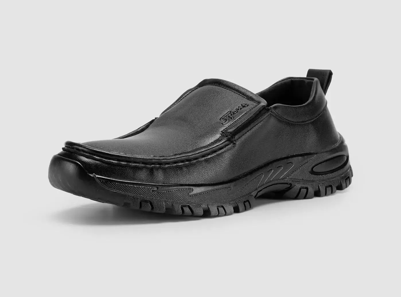 FitVille Herren Comfy Casual Slip-On Kleid Schuhe