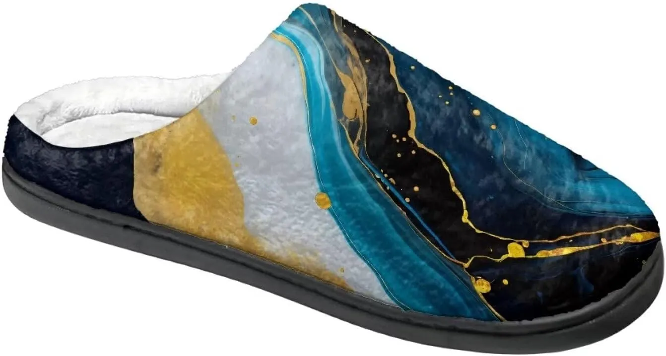 Flashideas Slippers for Women Men Soft Fluffy Warm Home Non-Slip Couple Style Casual Slippers