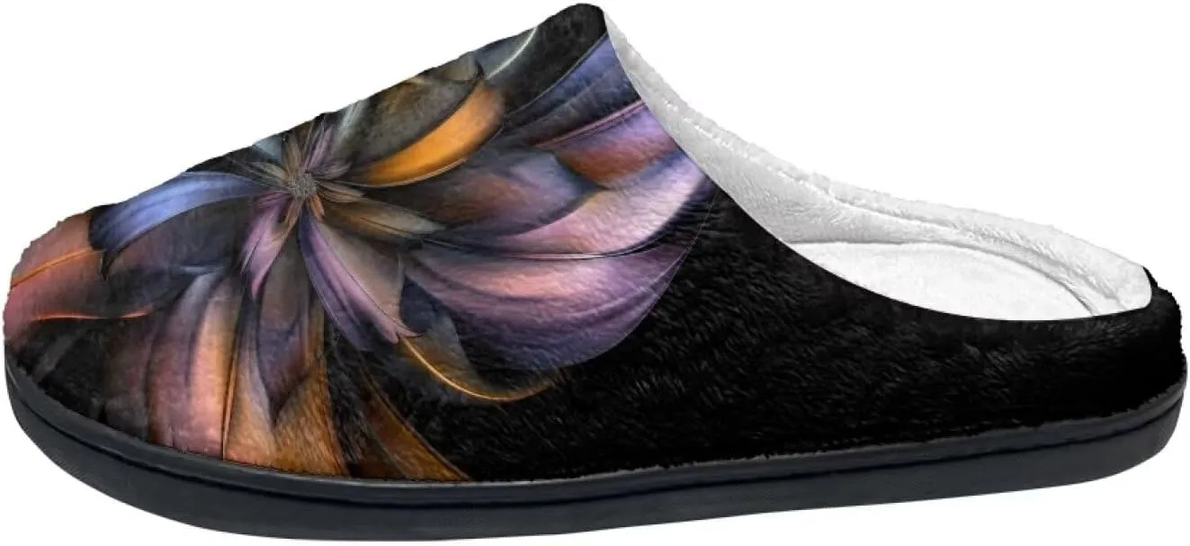 Flashideas Slippers for Women Men Soft Fluffy Warm Home Non-Slip Couple Style Casual Slippers