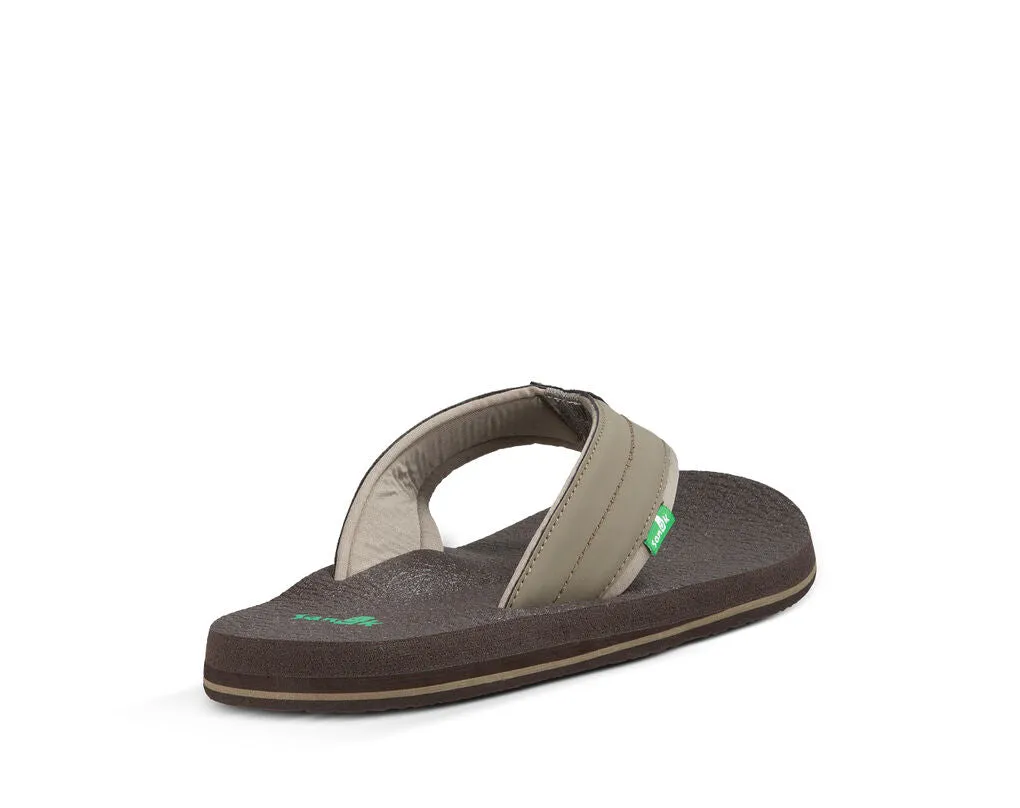 Flip-Flop 2 Rounded Sandal Brindle Open Cozy Sanuk Summer Slip Customizable Toe Beer On Chic