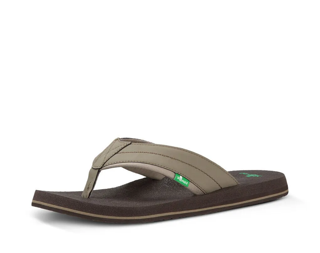 Flip-Flop 2 Rounded Sandal Brindle Open Cozy Sanuk Summer Slip Customizable Toe Beer On Chic