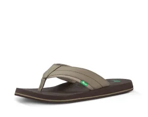 Flip-Flop 2 Rounded Sandal Brindle Open Cozy Sanuk Summer Slip Customizable Toe Beer On Chic
