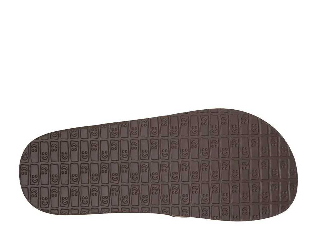 Flip-Flop 2 Rounded Sandal Brindle Open Cozy Sanuk Summer Slip Customizable Toe Beer On Chic