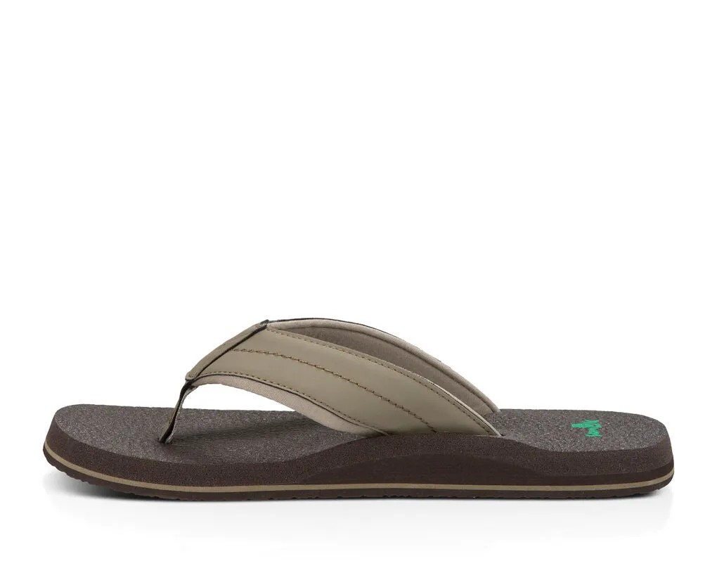 Flip-Flop 2 Rounded Sandal Brindle Open Cozy Sanuk Summer Slip Customizable Toe Beer On Chic
