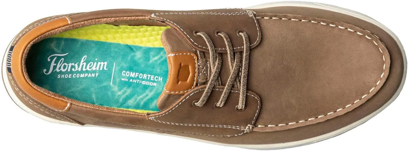 Florsheim Men's, Crossover Moc Toe Boat Shoe