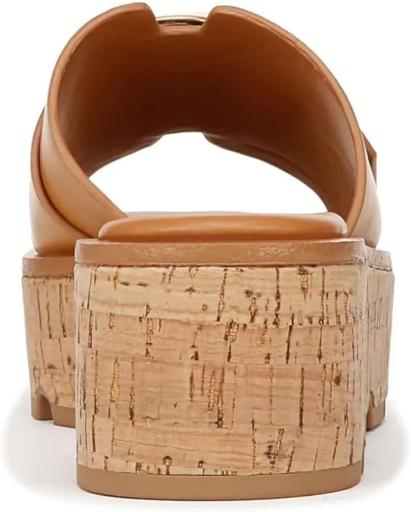 Franco Sarto Women's Hoda Cork Platform Slide Sandals
