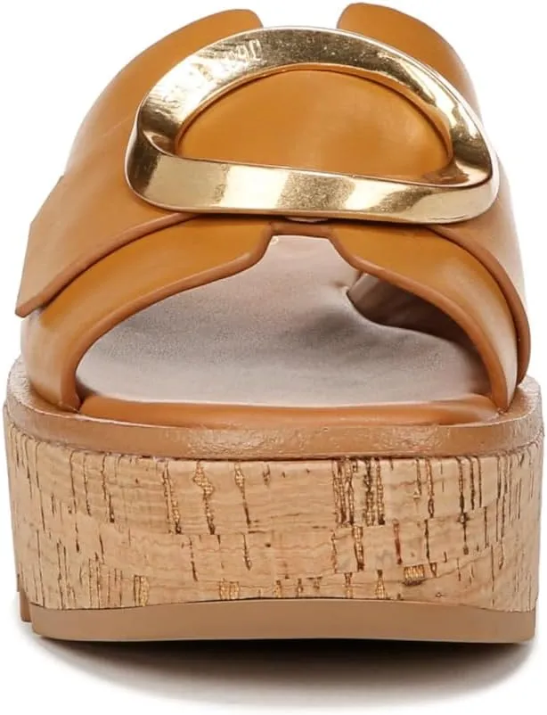 Franco Sarto Women's Hoda Cork Platform Slide Sandals