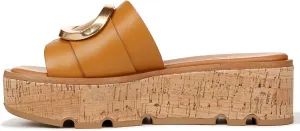 Franco Sarto Women's Hoda Cork Platform Slide Sandals